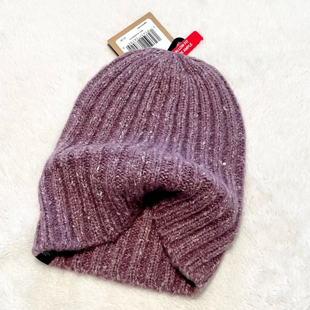 New Unisex Adult The North Face Versatile Wear Chunky Rib Beanie Hat - Picture 5 of 7